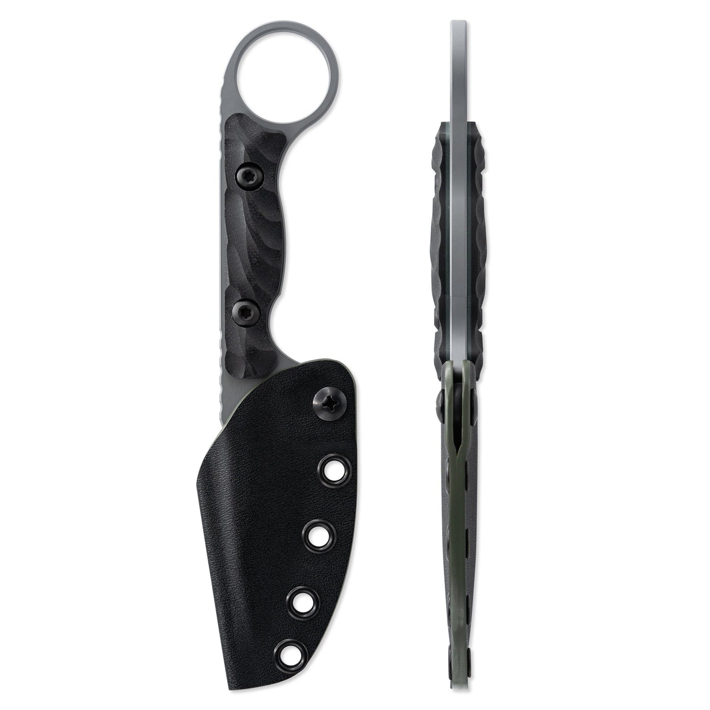 Jank Shank S Phantom Grey | CPM M4 Fixed Blade Knife