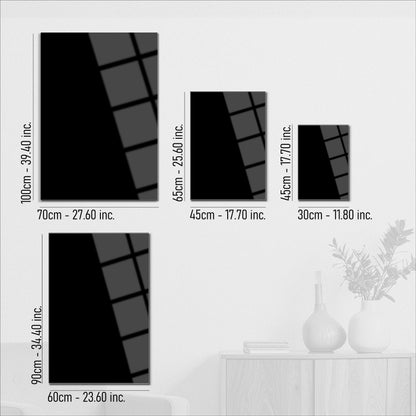 Classical Commuters UV Glass Wall Art – Greek Sculptures on a Subway Ride - KAFCD092
