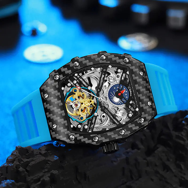 Automatic Mechanical Watch with Luminous Feature