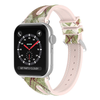 Silicone Shiny Band for Apple Watch 38/40/41mm & 42/44/45mm