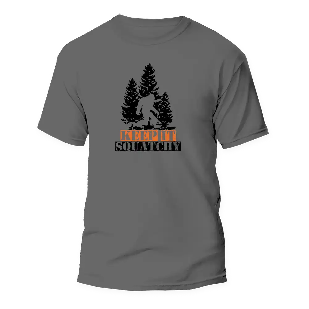 T-shirt « Reste Squatchy, mec »