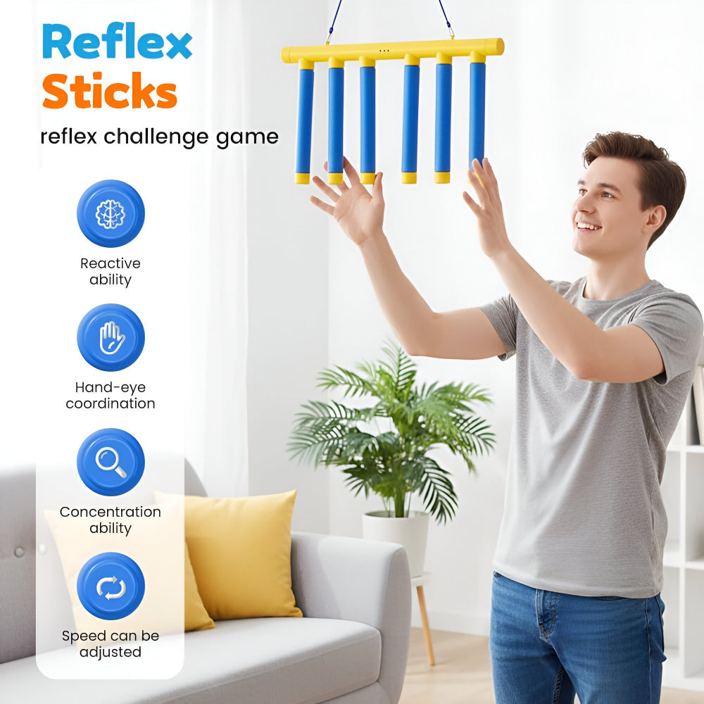 Kids Reaction Training Game Falling Stick Reflex Challenge