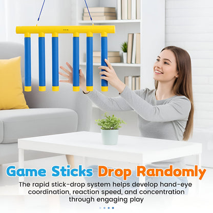 Kids Reaction Training Game Falling Stick Reflex Challenge