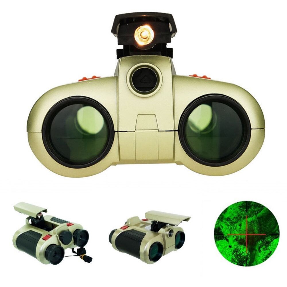 Adventure Seekers | Kids Night Vision Binoculars with Built-In Light | Lightweight & Durable for Outdoor Exploration