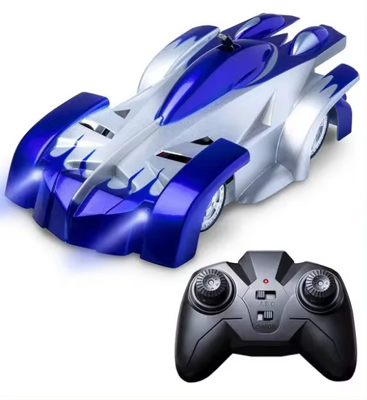 RC Wall Climbing Car Infrared Laser Tracking Remote Control Stunt Toy