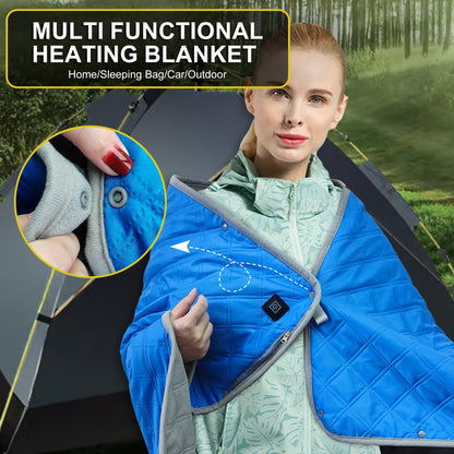 Manta Térmica de Camping LITEGUEST – Calor mediante USB para Exteriores