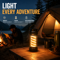 LITEGUEST Portable Camping Lantern – Rechargeable LED Tent Light