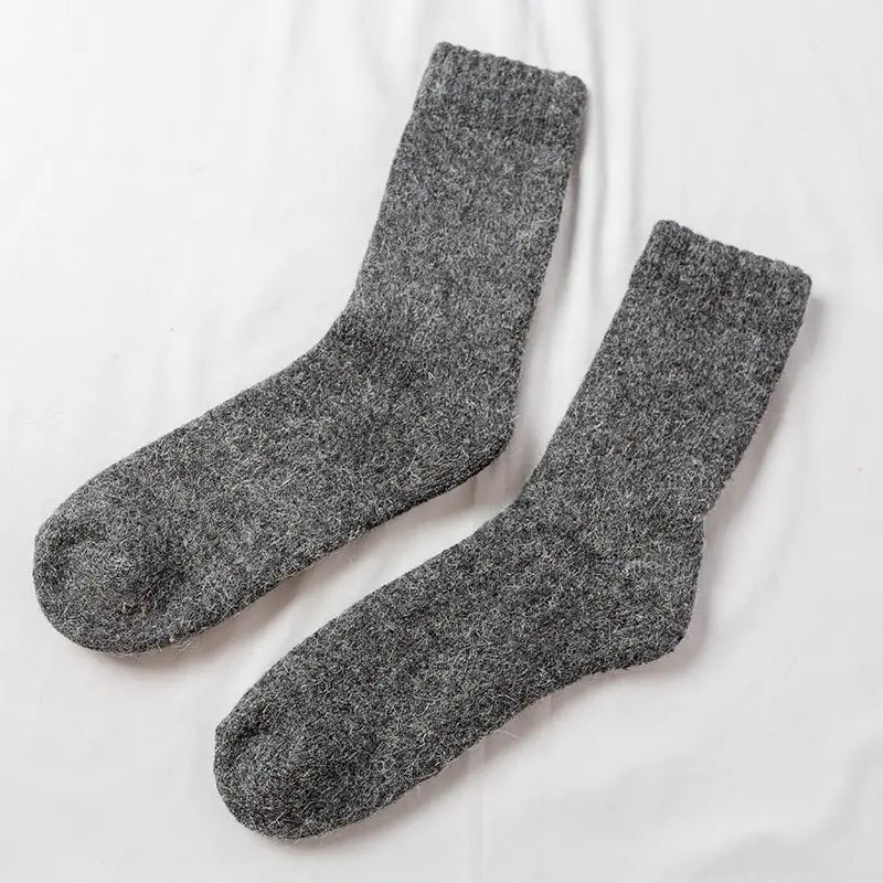 Chaussettes épaisses en cachemire pour hommes