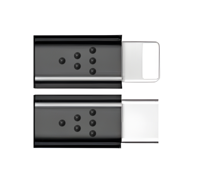 Qi2 Certified Magnetic Wireless Power Bank 10000mAh, Black