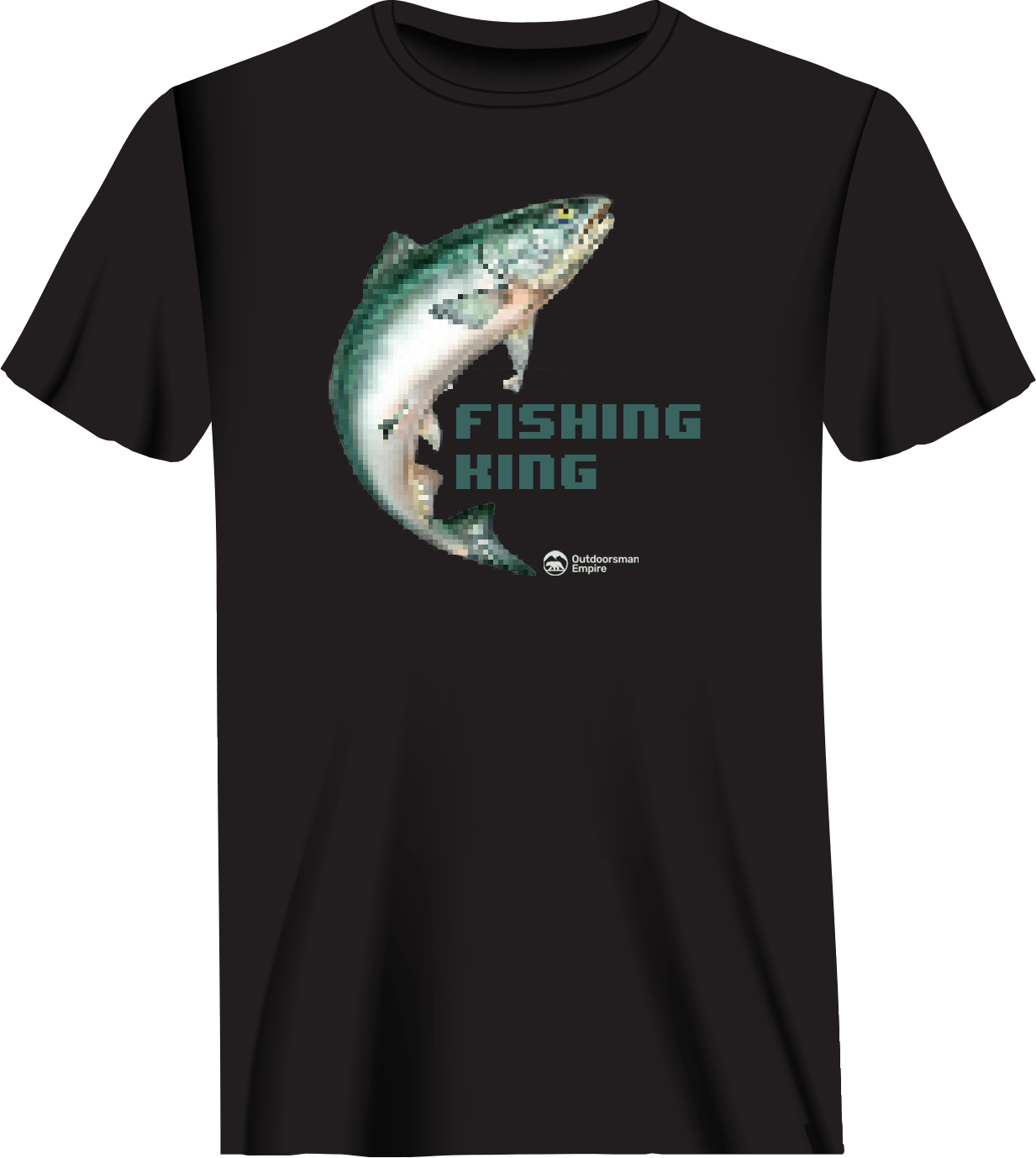 T-shirt homme Pixelated Fishing