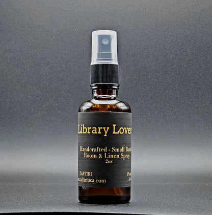 Library Lovers Room & Linen Spray - Fragrance by ZAFFIRI
