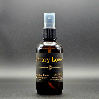 Library Lovers Room & Linen Spray - Fragrance by ZAFFIRI