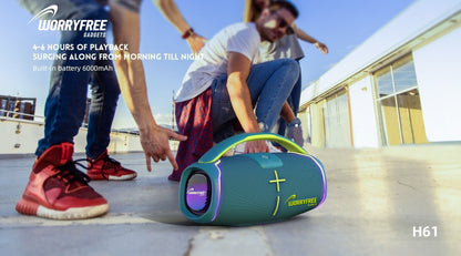 50W Bluetooth Speaker with Carry Handle- Assorted Colors