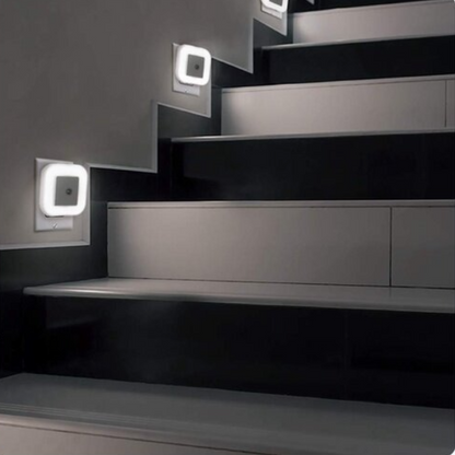 Smart Sensor Night Light Plug In LED Auto On Off Energy Saving