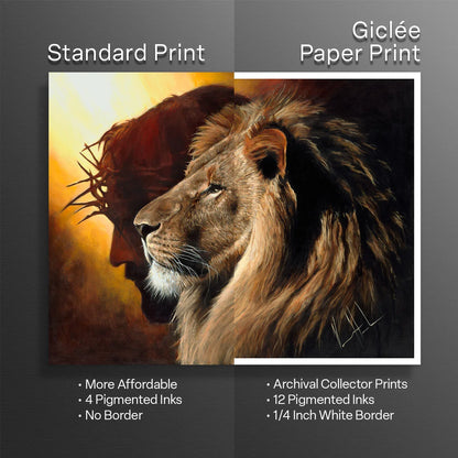 Lion of Judah Scripture Wall Art – Revelation 5:5