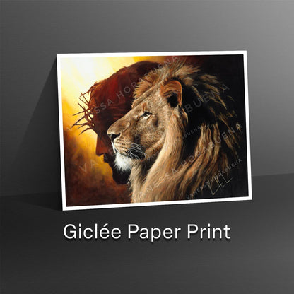 Lion of Judah Scripture Wall Art – Revelation 5:5