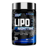 Nutrex LIPO-6 NightTime, 30 Caps