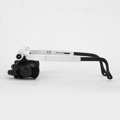 LED Magnifying Glasses 8X 15X 23X Adjustable Headband Magnifier