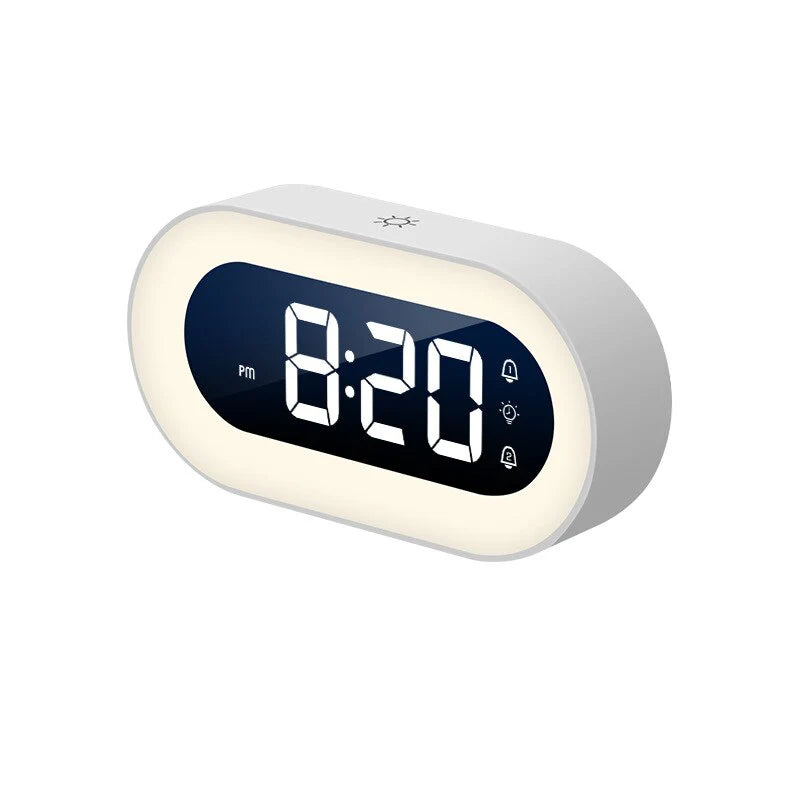 Gentle Wake | Sunrise Alarm Clock with Gradual Light & Nature Sounds | LED Digital Display for Stress-Free Mornings