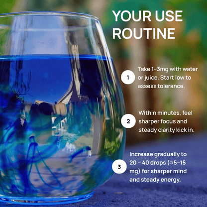 USP Grade Methylene Blue 150mg Solution | 30ml Lab Verified Dropper Bottle