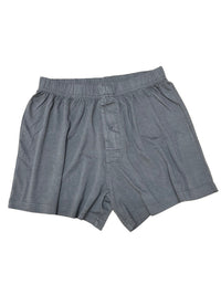 Caleçons boxeur pour hommes en viscose de bambou/coton, couleur gris anthracite - paquet de 5