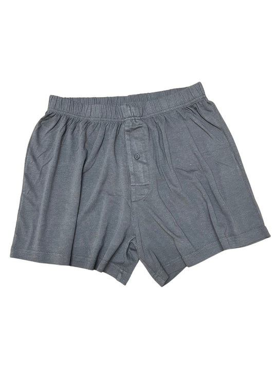 Caleçons boxeur pour hommes en viscose de bambou/coton, couleur gris anthracite - paquet de 5