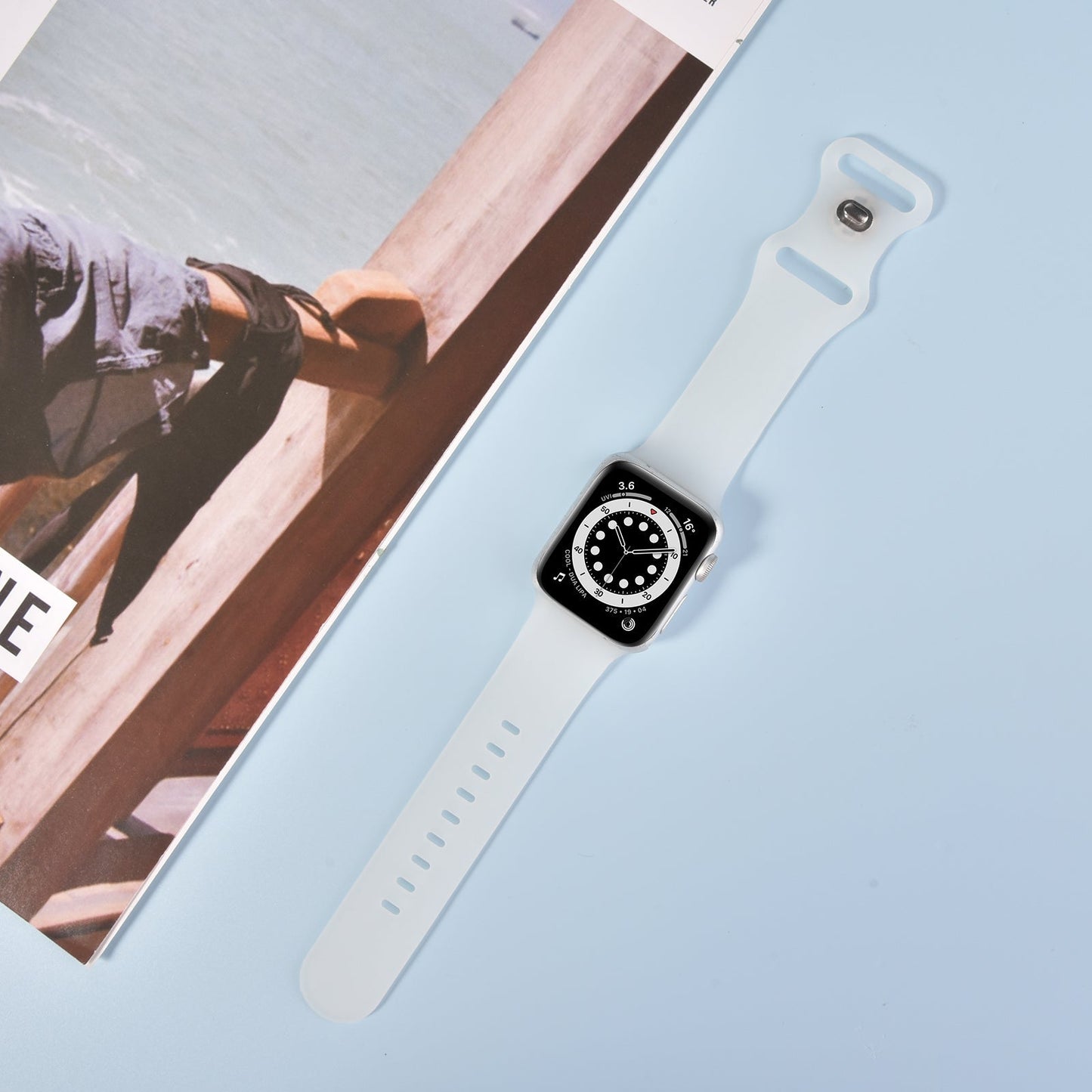 Soft Silicone Glow in the Dark Band for Apple Watch