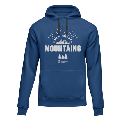 Made For The Mountains Adult Fleece Hoodie