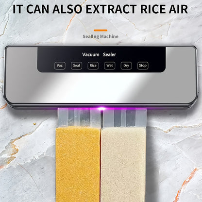 Machine sous vide 65Kpa, scelleuse alimentaire, automatique, fonction humide et sèche, avec 50 sacs, usage commercial