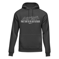 Make Time For Great Adult Fleece Hoodie