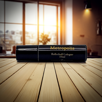 Metropolis | 10ml Men’s Cologne Rollerball – Fragrance by ZAFFIRI