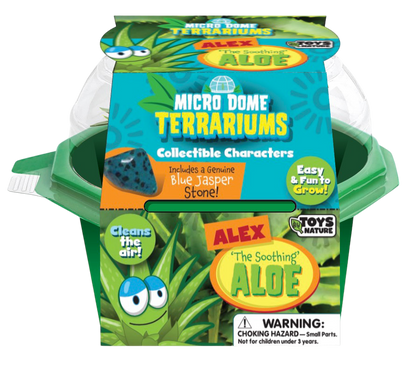 Terrarium micro-dôme apaisant Aloé d'Alex