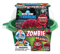 Zombie Brains Themed Micro Dome Terrarium