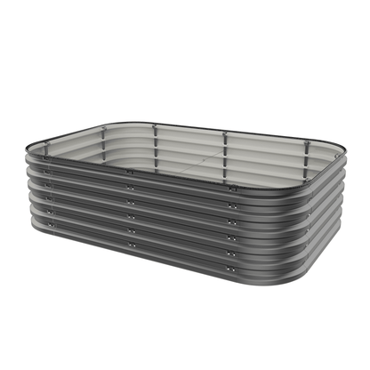 Gro-Rite Premium Metal Raised Garden Bed Kit