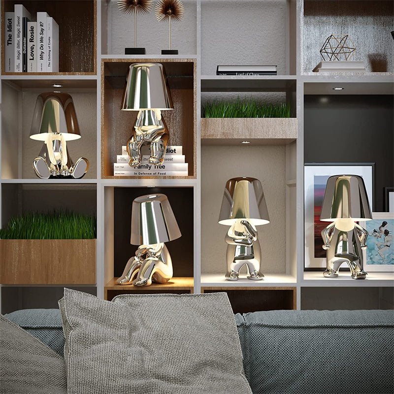 Modern Cordless Table Lamp | Dimmable Touch Control LED Bedside Desk Lighting