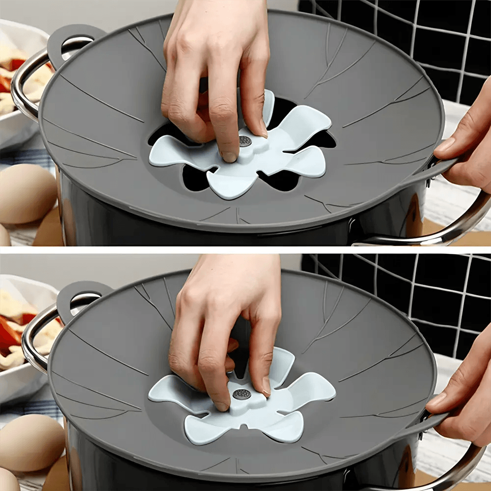 Silicone Spill Stopper Lid-Boil Over Stopper