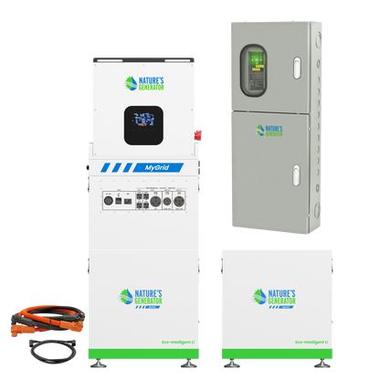 MyGrid 10K with Transfer Switch for House Battery Backup