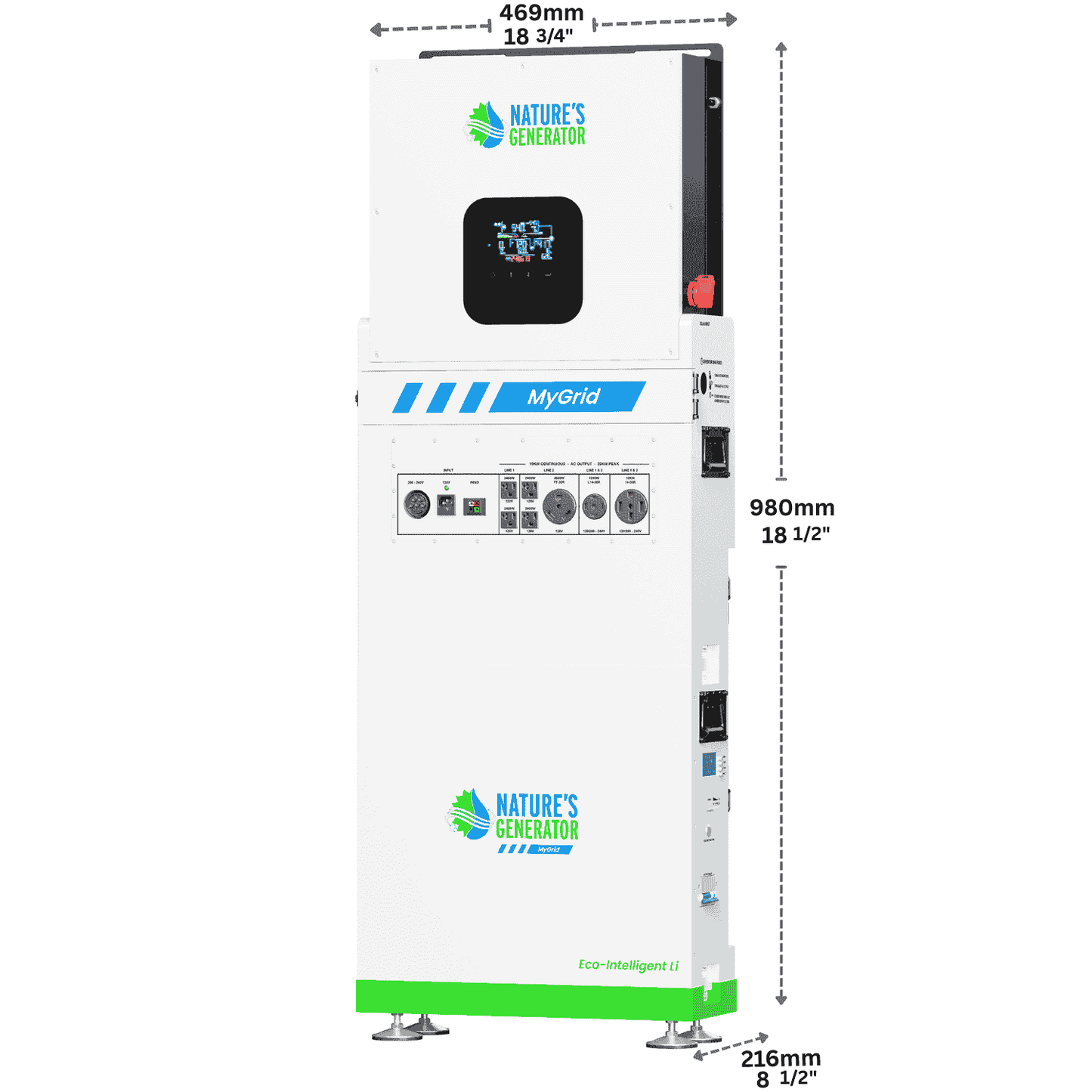 MyGrid 10K Solar Generator for Home
