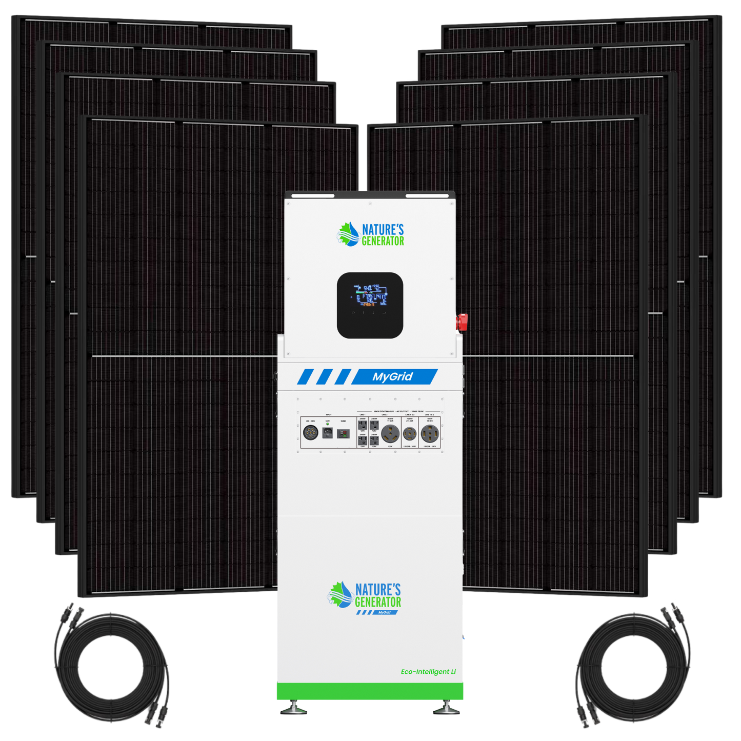 MyGrid 10K Solar Generator for Home