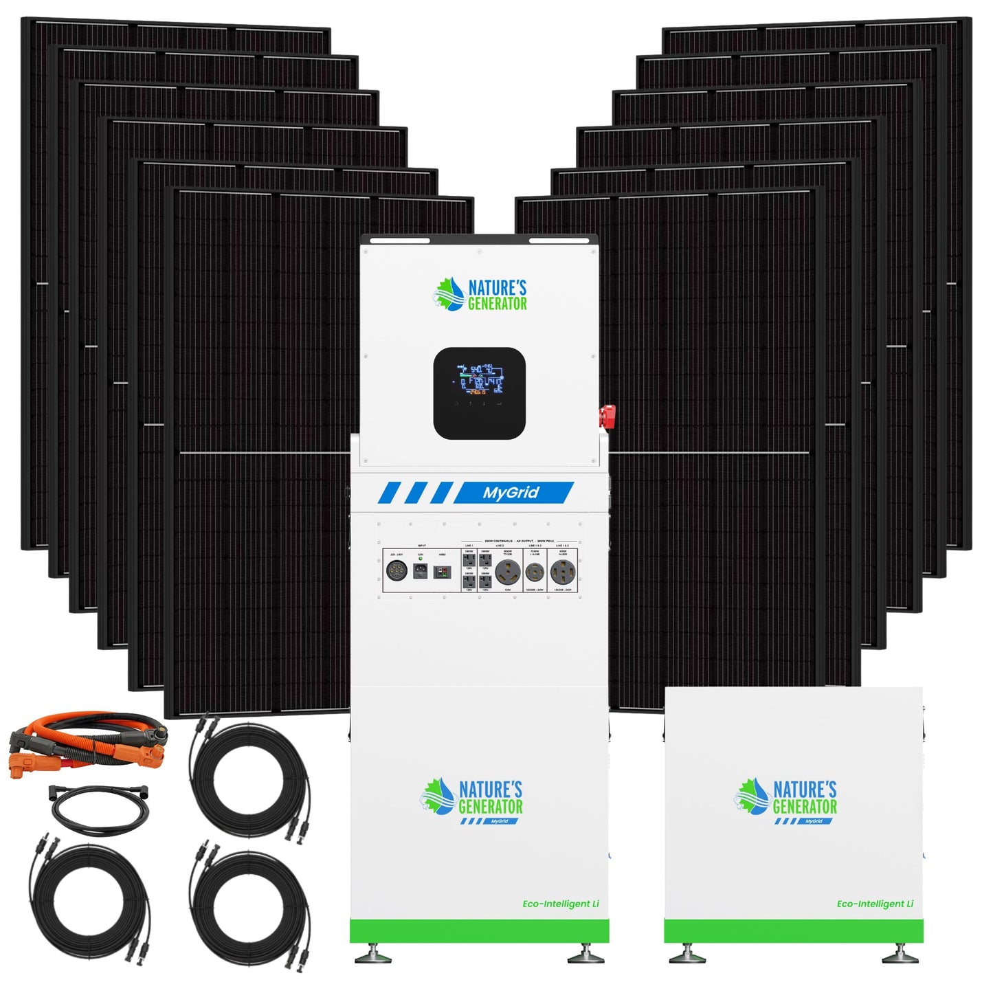 MyGrid 10K Solar Generator for Home