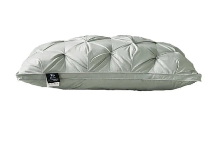 Feather Pillows with White Goose Neck Guards (Pair)