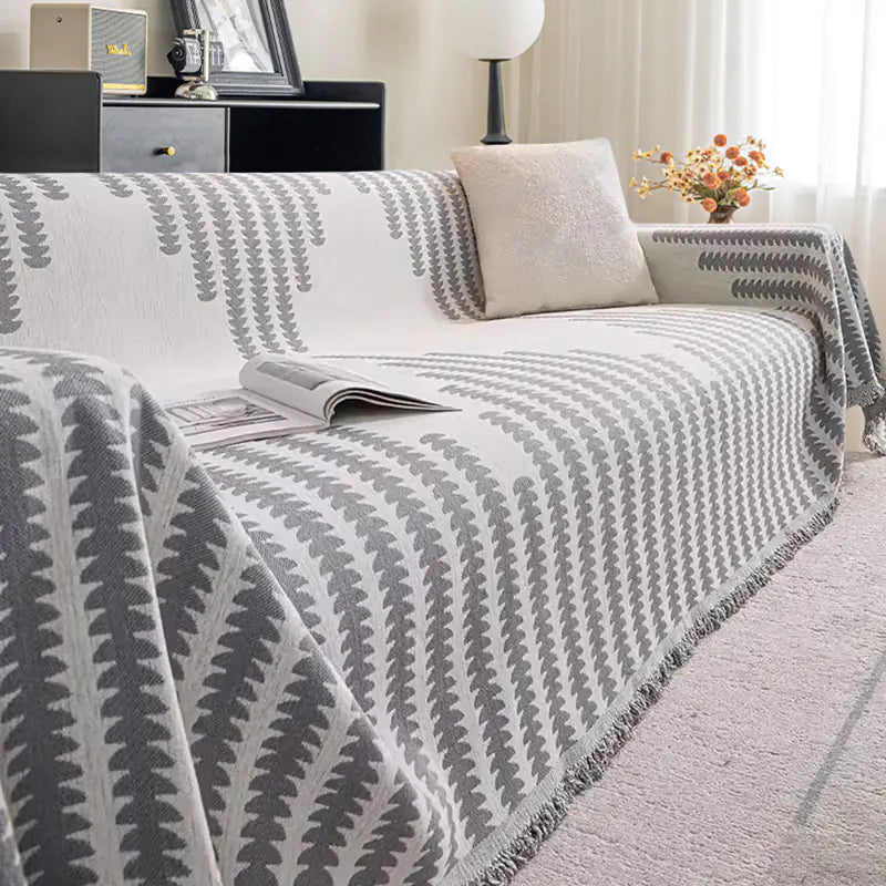 Reversible Chenille Sofa Cover
