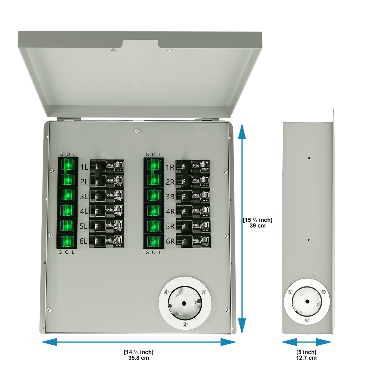 Powerhouse Gen 2 Solar Generator and Transfer Switch