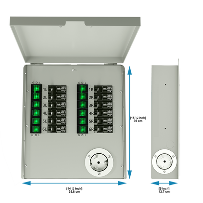 Powerhouse Gen 2 Solar Generator and Transfer Switch