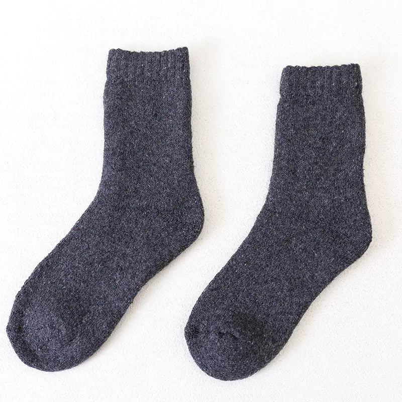 Chaussettes épaisses en cachemire pour hommes