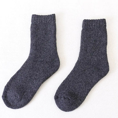 Chaussettes épaisses en cachemire pour hommes