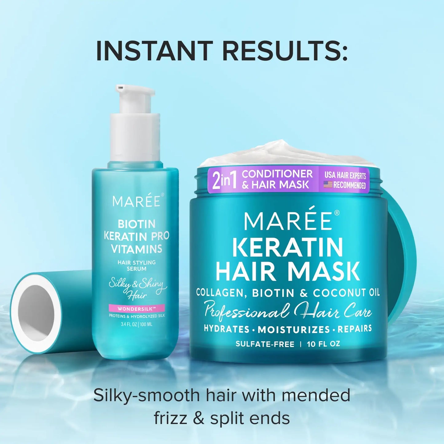 Keratin Mask for Damaged Hair