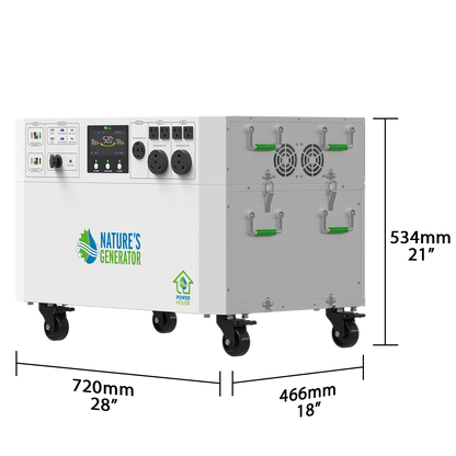 Powerhouse Gen 2 Solar Generator and Transfer Switch
