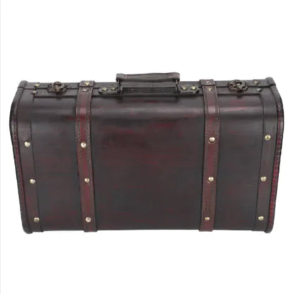 Vintage Wooden Suitcase