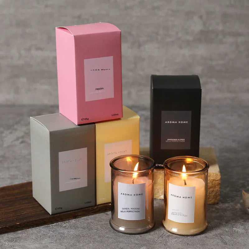 Soy Wax Scented Candle in Small Tea Canister